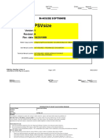 PSV Sizing Sheet