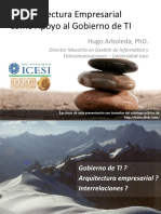 Arquitectura Empresarial Como Apoyo Al Gobierno de TI