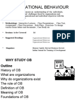 Organizational Behaviour: - Magazines Human Capital, Harvard Business Review Indian Journal For Training & Development