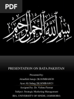 Presentation On Bata Pakistan