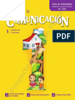 Comunicación - 1er Grado - Unidad 1