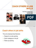 Coach Others in Job Skills 310812