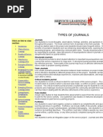 Types of Journals