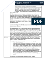 Research Project Statement 20-211 FY 2020 Annual Program: Title: The Problem