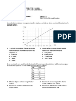 Taller Sobre La Ley de Hooke