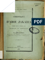 Chronique D'abou Zakaria PDF