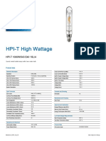 Lighting Lighting: HPI-T High Wattage