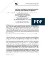 Calculation of Earthwork Volume Using Digital Elevation Model in Strip Road Construction: Influence of Terrain Complexity On Volume Error