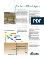 Basics of Micro Irrigation