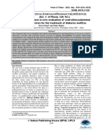 Formulation and in - Vitro Evaluation of Controlled Polyherbal Microemulsion For The Treatment of Diabetes Mellitus Priya