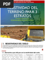 Resistividad Del Terreno para 3 Estratos