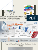 Discourse Based Opinion Mining On Roman Urdu Datasets