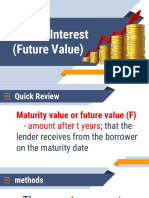 Simple Interest (Future Value)