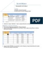 Ejercicios Access