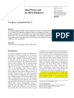 Founder-Controlled Firms and R&D Investments: New Evidence From Canada