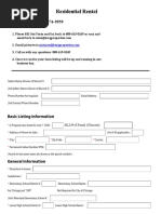 Rental Agreement Listing Agreement 250 3 PDF