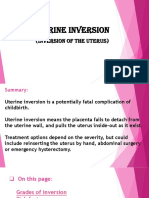 Uterine Inversion