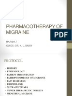 Pharmacotherapy of Migraine