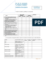 Ejercicios Clasificación de Los Datos