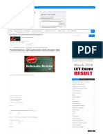 Mathematics 120 Questions With Answer - HTML PDF