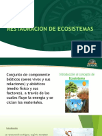 Restauracion de Ecosistemas