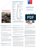 Triptico Ley 16744 Instituto de Seguridad Laboral