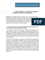 Toxicologia y Seguridad Alimentaria