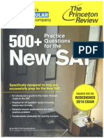 Princeton Review 500+ Practice Questions For The New SAT