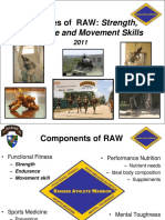 Principles of RAW Training