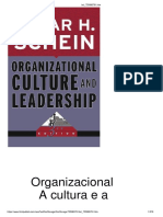 Cultura Organizacional e Liderança