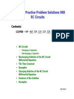 Physics 121 Practice Problem Solutions 08B RC Circuits: Contents