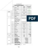 Area Statement R2: Sports Academy Area Statement Sr. No Block Floor Area (SQ - FT)