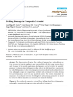 Materials: Drilling Damage in Composite Material