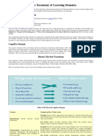 Blooms Taxonomy of Learning Domains The PDF