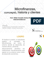 Semana 1 - Microfinanzas