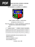 Informe N°01 Laboratorio de Quimica General