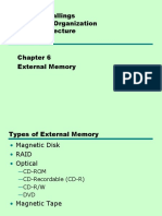 William Stallings Computer Organization and Architecture 8 Edition External Memory