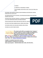 Bulong and Orasyon Examples