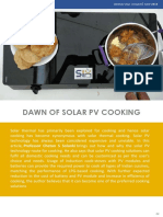 Dawn of Solar PV Cooking