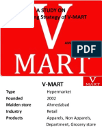 A Study On Marketing Strategy of V-MART: Amaan Khan