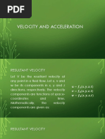 Lec2.Velocity and Acceleration by Egnr. Wendhel Q.L