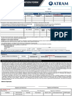 ATRAM Investment Application Form