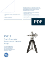 GE Druck PV211 Brochure