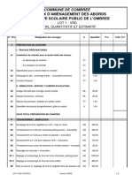 Devis Des Travaux VRD