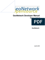 Manual para Desarrolladores Geonetwork