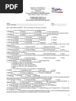 First Summative Test-Business Finance