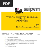 Stress Analysis Training - (Analysis) BY Nedunchezhiyan Anbazhagan