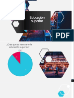 Resultados de Encuesta Sobre Educacion Superior