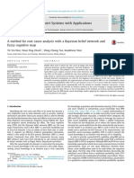 A Method For Root Cause Analysis With A Bayesian Belief Network and Fuzzy Cognitive Map PDF