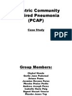 Pediatric Community Acquired Pneumonia (PCAP) : Case Study